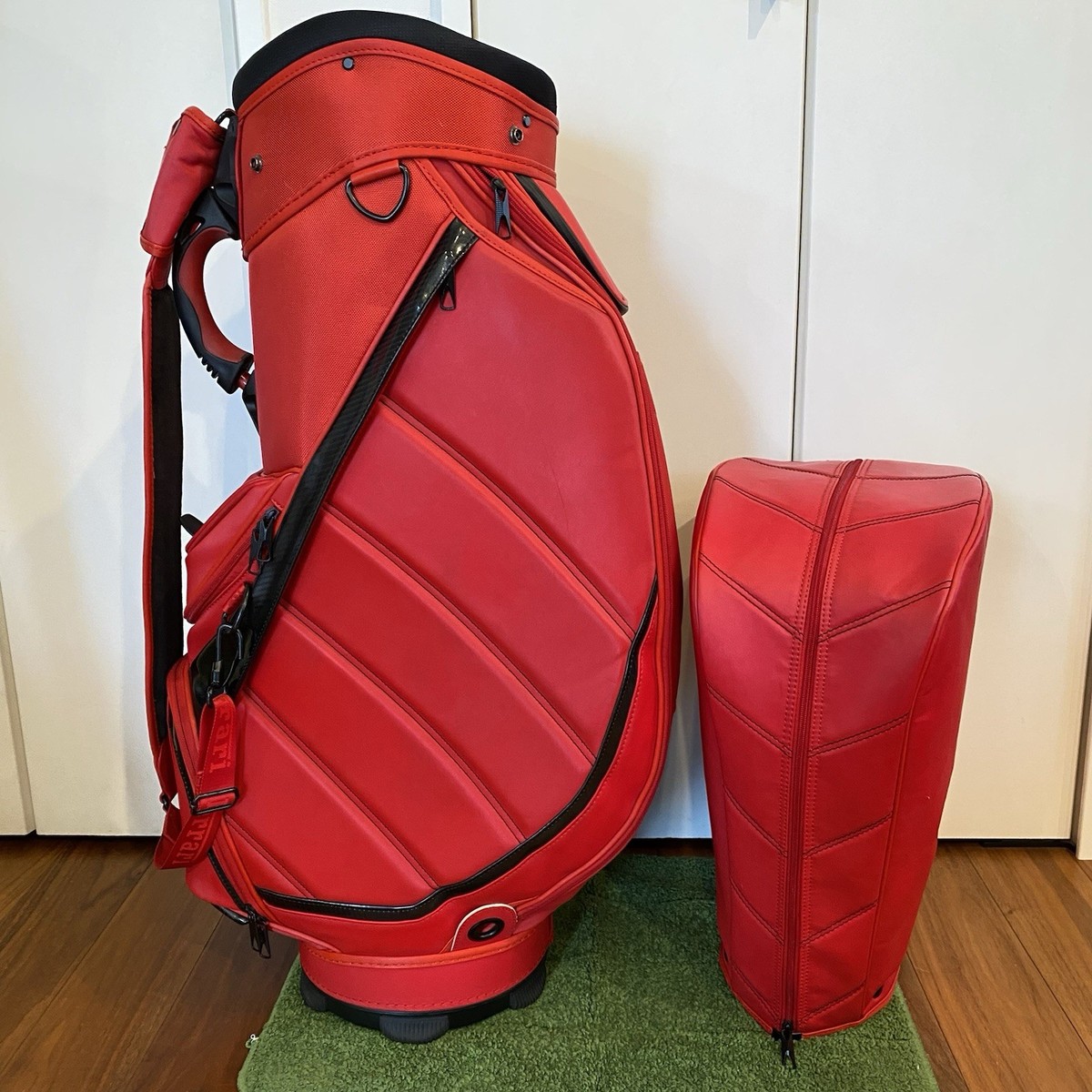 Ferrari Puma Cobra Red Staff Bag cart bag golf caddy bag super