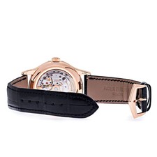 Patek Philippe Complications 5205R-010 Annual Calendar Rose Gold Black Dial 4