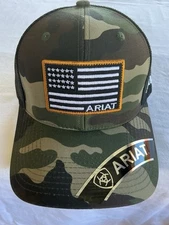 Ariat Mens Shield Logo Mesh Back Ajustable Cap Hat