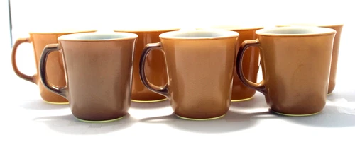 Vintage Corelle 10oz Diner/Resturant Coffee Mugs Set Of 7