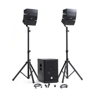 Sistema Trifonico 1000W Bm Sonic - BMS 12ARRAY-BT