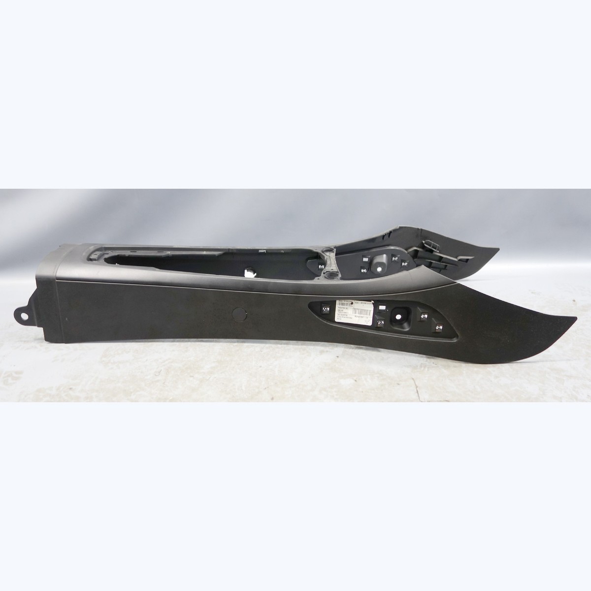 BMW Z4 Center Console Panel With Black Leather Inserts OEM E85 2.5