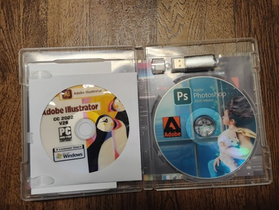 #ad #ad Photoshop V21 USB DVD Activated for 5 PC uses Bonus Disc $80.00