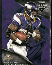 2013 Panini Black Friday Adrian Peterson #13 Minnesota Vikings