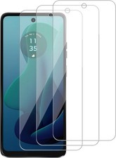 4 Pack Glass Screen Protector Compatible for Motorola Moto G 5G 2024 XT2417
