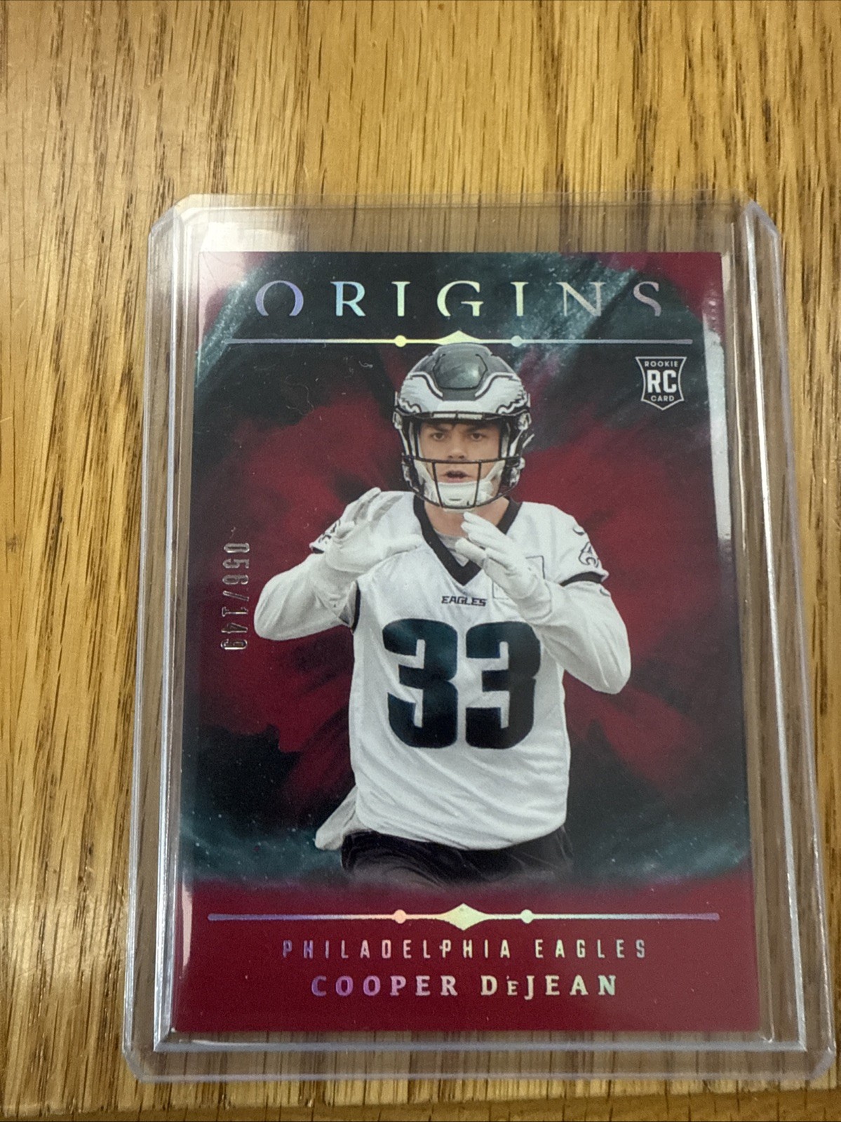 2024 Panini Origins - Rookies Cooper DeJean #127 Red /149 (RC)