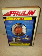 PAULIN Camping Heater Model 1000 USA Box Outdoor Infra-Red