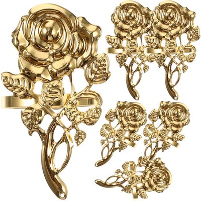 6 Pcs Serviettenhalter Für Das Abendessen Serviettenringe Den Esstisch