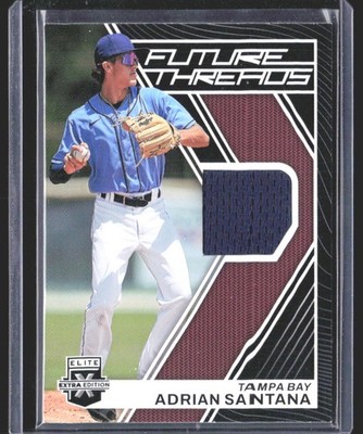 Adrian Santana 2023 Panini Elite Extra Edition Future Threads MEM