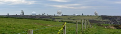 Foto 6x4 GCHQ Bude Coombe\/SS2011 A Satelliten Bodenstation und Listeni c2016