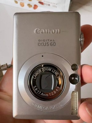 Canon IXUS 60 6.0MP 3X Optical Zoom CCD Digital Camera-90% new