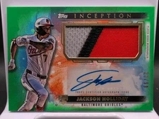 2024 Topps Inception Baseball Jackson Holliday #APC-JHO Rookie Patch Auto /99