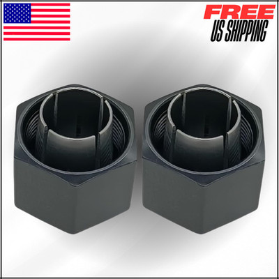 Router Collet Replace For Dewalt Craftsman router Hitachi Boschh 12.7mm 1/2'' 2Pk