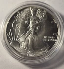 1987 Silver Eagle $1 Dollar 1oz Uncirculated .999 -In Capsule