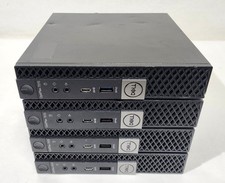 Lot of 4 Dell Optiplex 7070 Micro Barebone Desktops w/WLAN WiFi Cards