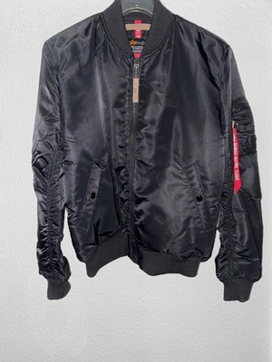 Alpha Industries Bomberjacke Modell MA1 VF59 schwarz  Größe L NEU 