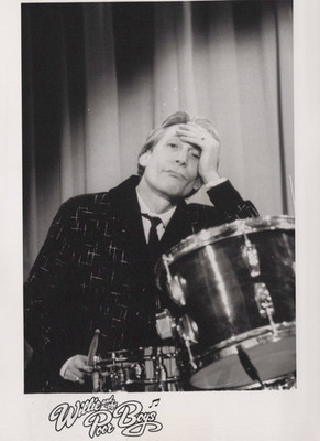 Willie And The Poor Boys Photo Original Black And White Press Promo Circa 1980s
