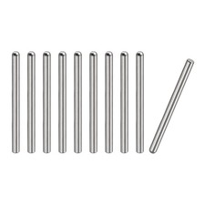 6x80mm Dowel Pins, 10pcs Round Head Flat Chamfered End Dowel Pin