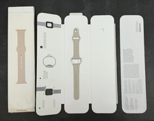 Genuine Apple Sport Band for Watch Starlight S/M 41mm OEM Authentic