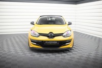 Maxton Design Frontlippe Passend FüR Renault Megane 3 RS V.1 Schwarz Hochglanz