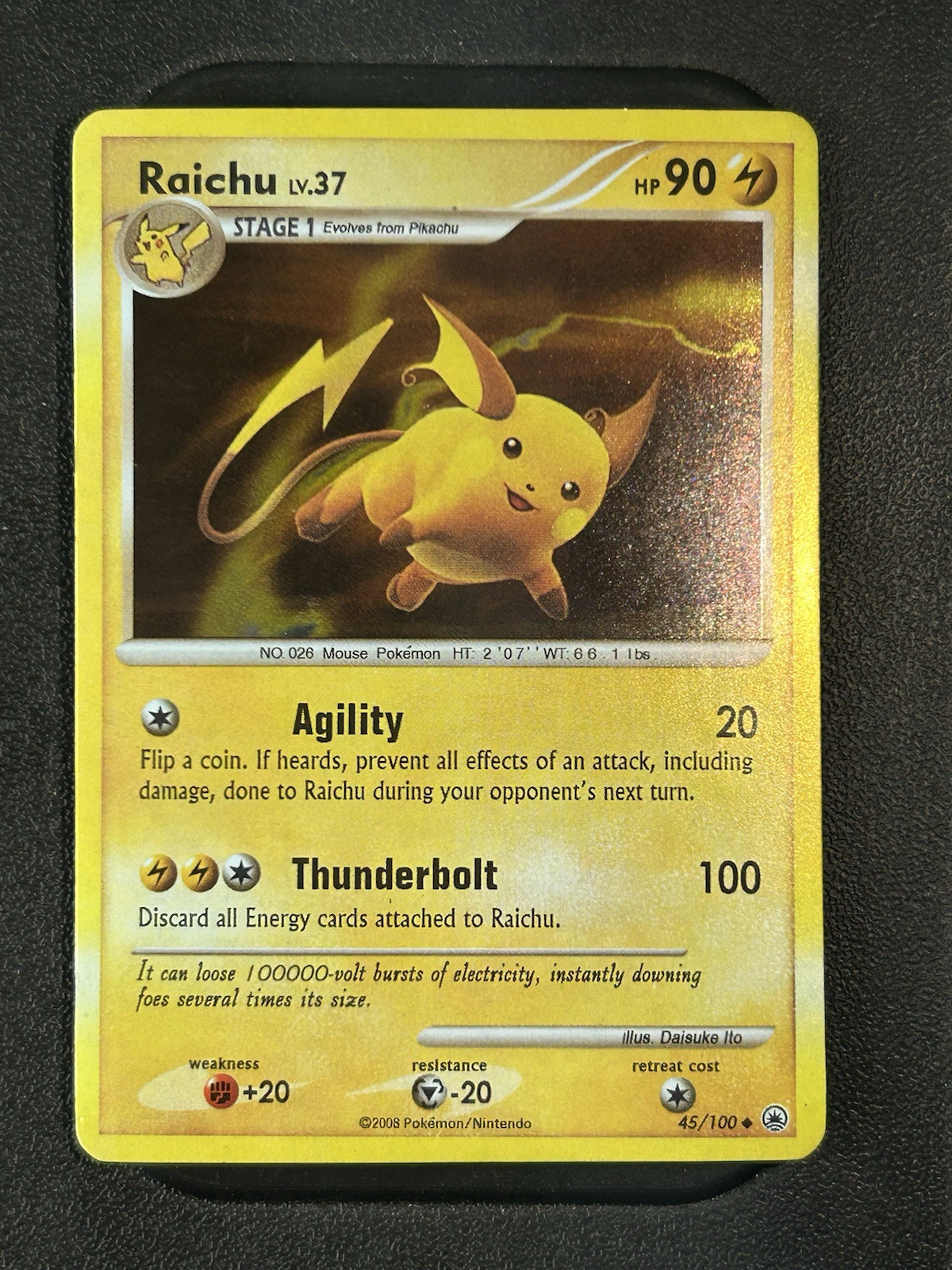Raichu - 45/100 - Uncommon - Majestic Dawn Pokemon TCG LP