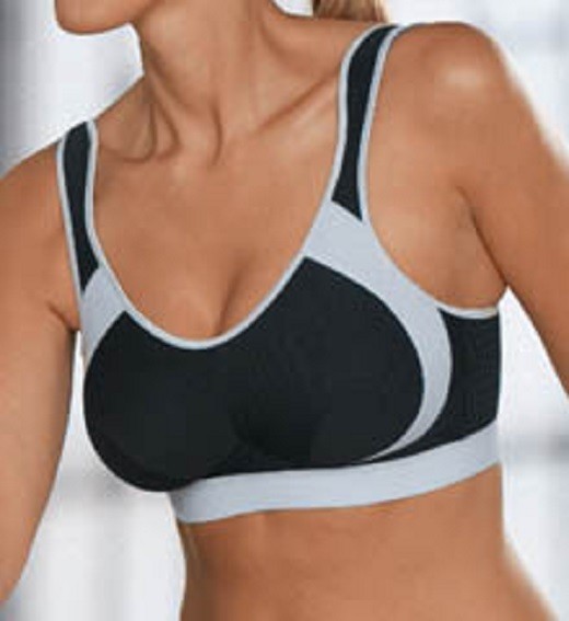 Anita Women's Wire-Free Sports Bra 5527 – 2-Pack, Maximum Support, Desert White, Size 34B