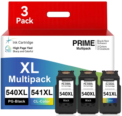 XXL SET PATRONEN für Canon PG-540 CL541 XL PIXMA TS5150 MX395 MX475 MG3650 3550