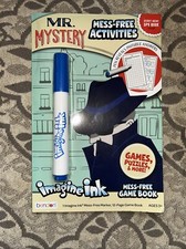 Mr Mystery Imagine Ink Pictures and Game Book with Mess Free Marker