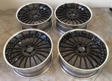 Vellano Vsp 3piece 20x9 Et 21 20x9 Et 14 Pcd 5112 Gloss Black Chrome For Audis5