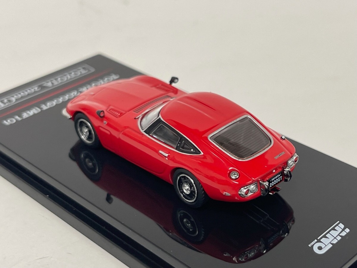 TOYOTA 2000GT バーガンディ 1/18 ミニカー 1/64 Inno 64 Toyota 2000 GT from 1967 in Solar Red MIX1 | eBay