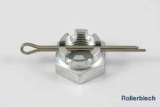 Vespa Kronenmutter M14 Set inkl. Splint 3,2x50 V50 PV/ET3 PK PX GS Rally