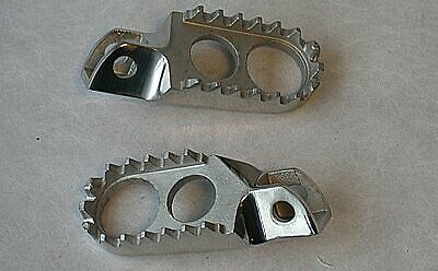 Repose pieds Honda CR 125 250 500 R en acier anti glisse pour motos 1988-1994