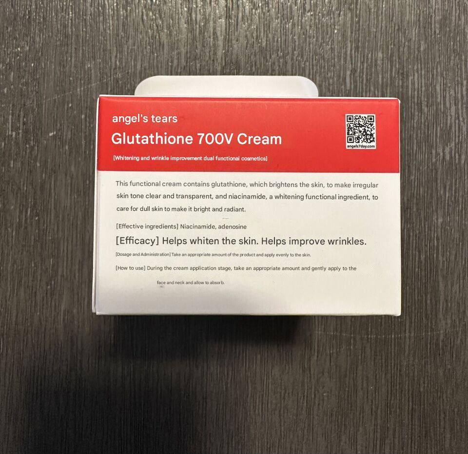 glutathione 700 cream Angel's Liquid Glutathione 7-Day Glow Cream 50ml | K-Beauty Tone-Care &  Radiance Support | Lightweight Daily Hydrating Cream : Beauty & Personal  Care main image 1