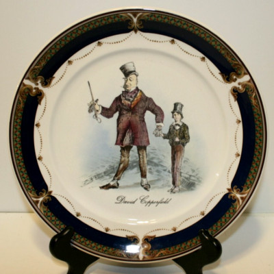 Vintage Charles Dickens David Copperfield Art Collection Arklow Decorative Plate