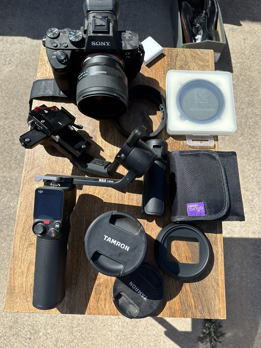 Sony A7iii With 28-70mm, Tamron 20mm And 35mm Lens, DJI Mini 3 | eBay