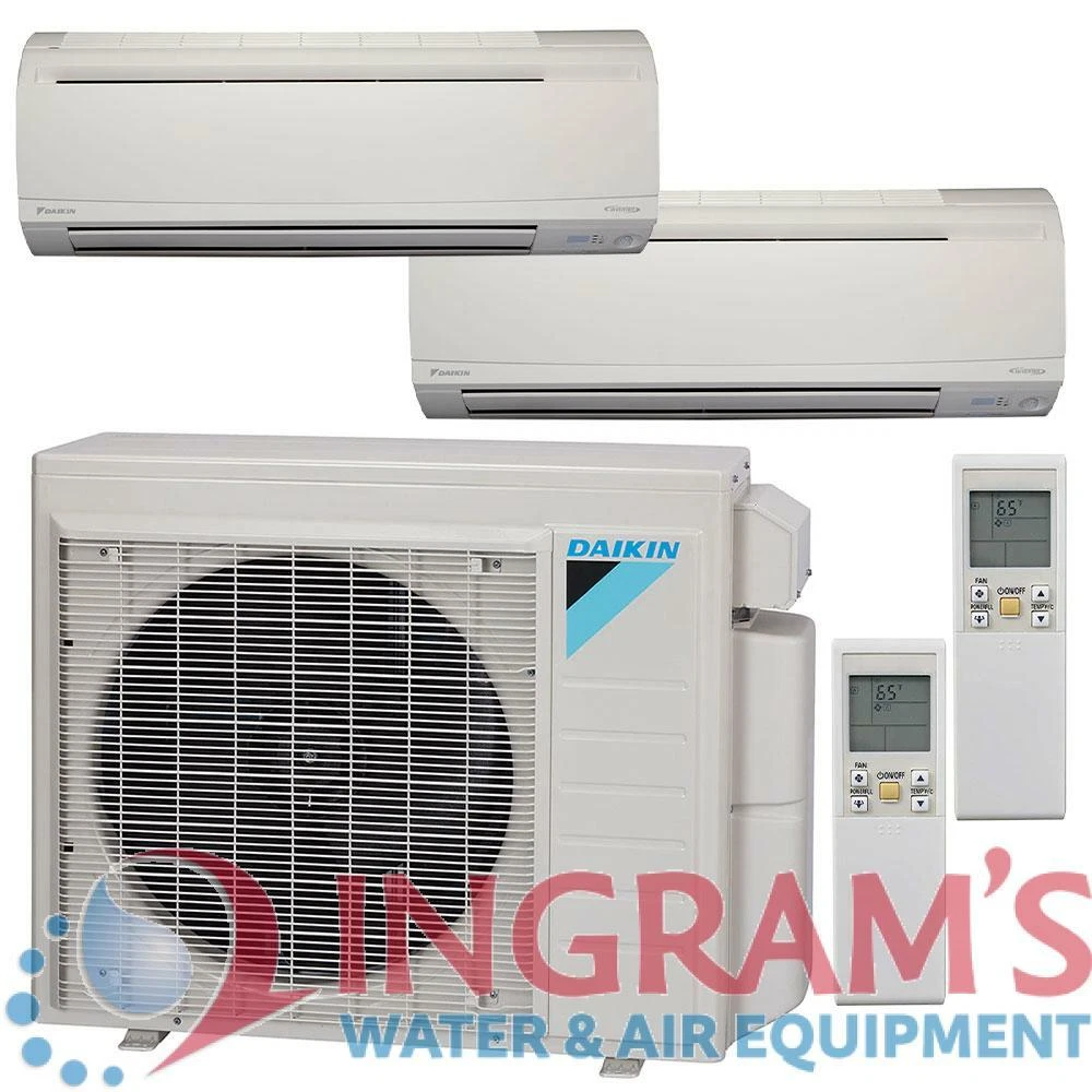 Daikin 36,000 BTU 17 SEER Tri Zone Wall Mounted MiniSplit
