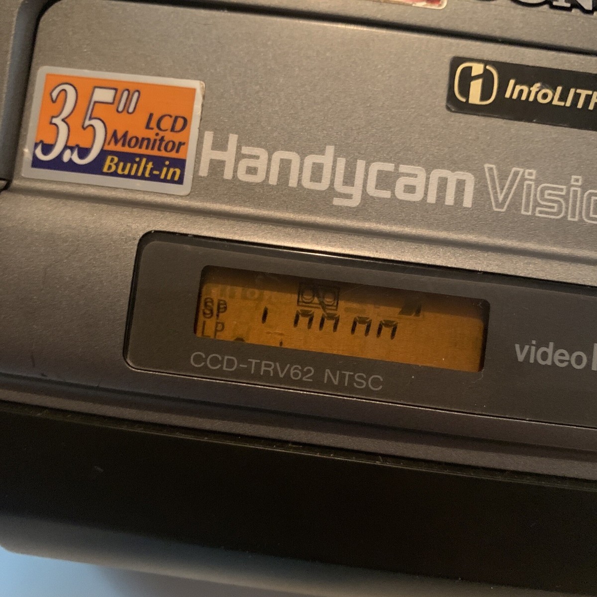 Sony CCD-TRV62 NTSC Hi8 Camcorder Watch Play Video Transfer | eBay