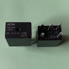 1PC 301-1C-C-D1 12V 35A/20A 14VDC SongChuan Automotive Relay Power Relay 5Pins