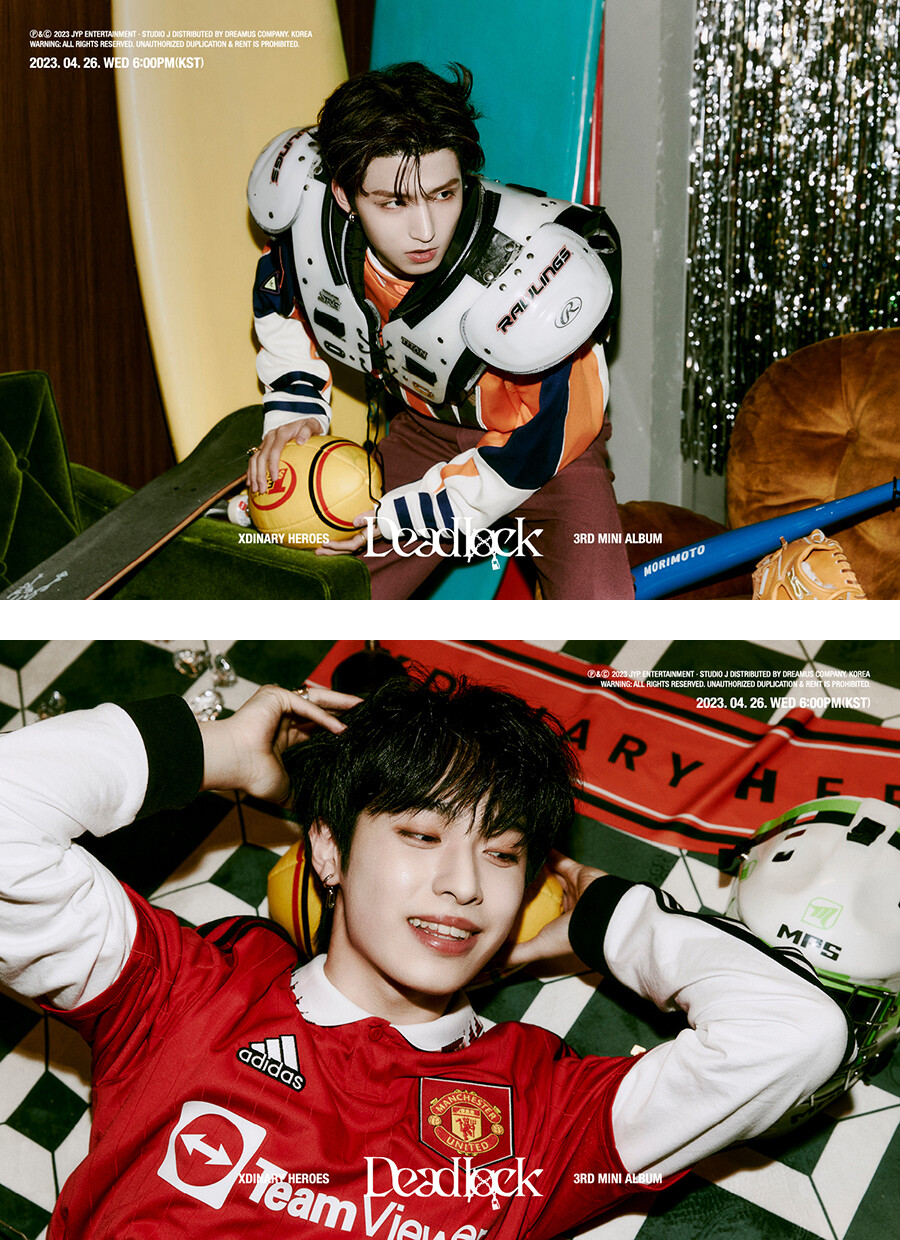 XDINARY HEROES [DEADLOCK] Album 2 Ver SET/2CD+2Photo Book+6 Card+2