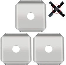 3 x Dual Mulching Blade Adapters w/o Blades Fits all standard Commercial Mower