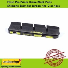 SwissStop Flash Pro Black Prince Brake Pads Fit Shimano Sram carbon rim- 2/4pcs