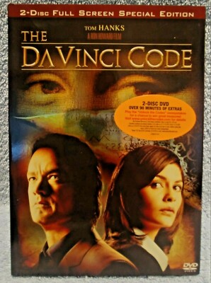 The DaVinci Code (DVD, 2006, 2-Disc Set, Special Edition, Full Frame Edition)