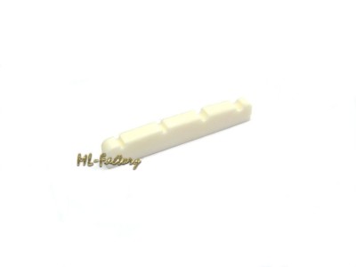 Knochen Sattel Bass ML-Factory  Nr.28 gekerbt 38mm x 3mm Fussbreite x 6mm Höhe 