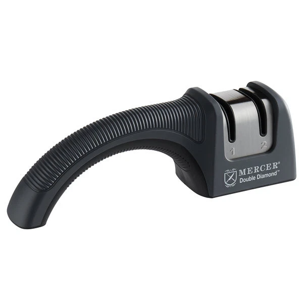 Mercer Culinary Double Diamond 2-Stage Serrated/Straigh Edge Knife Sharpener