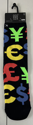 NEW ODD SOX Money Dollar Signs Fun Graphics Size 8-12