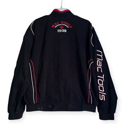 NASCAR - MAC Tools Racing Embroidered Jacket 1990s XL | eBay
