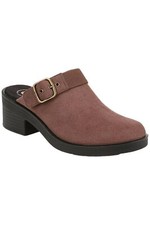 Bzees Premium Open Book Washable Clogs Mustang