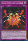 1X NM Eldlixir of the Glorious Golden Land - ALIN-EN077 - Super Rare 1st Edition