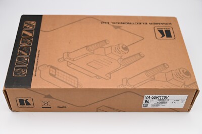 Kramer Electronics Power Supply VA50P/110V 6 Port 12V Outlets NEW in Box