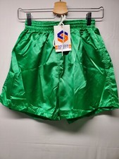 Vintage Soccer Select Men's Shorts-Large Shiny Green Adult Activewear